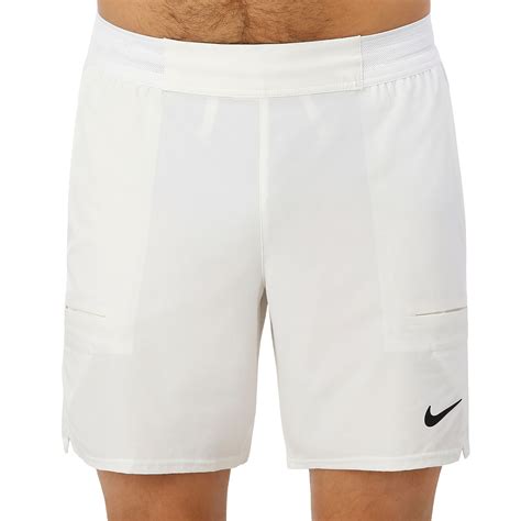 nike court power shorts weiß